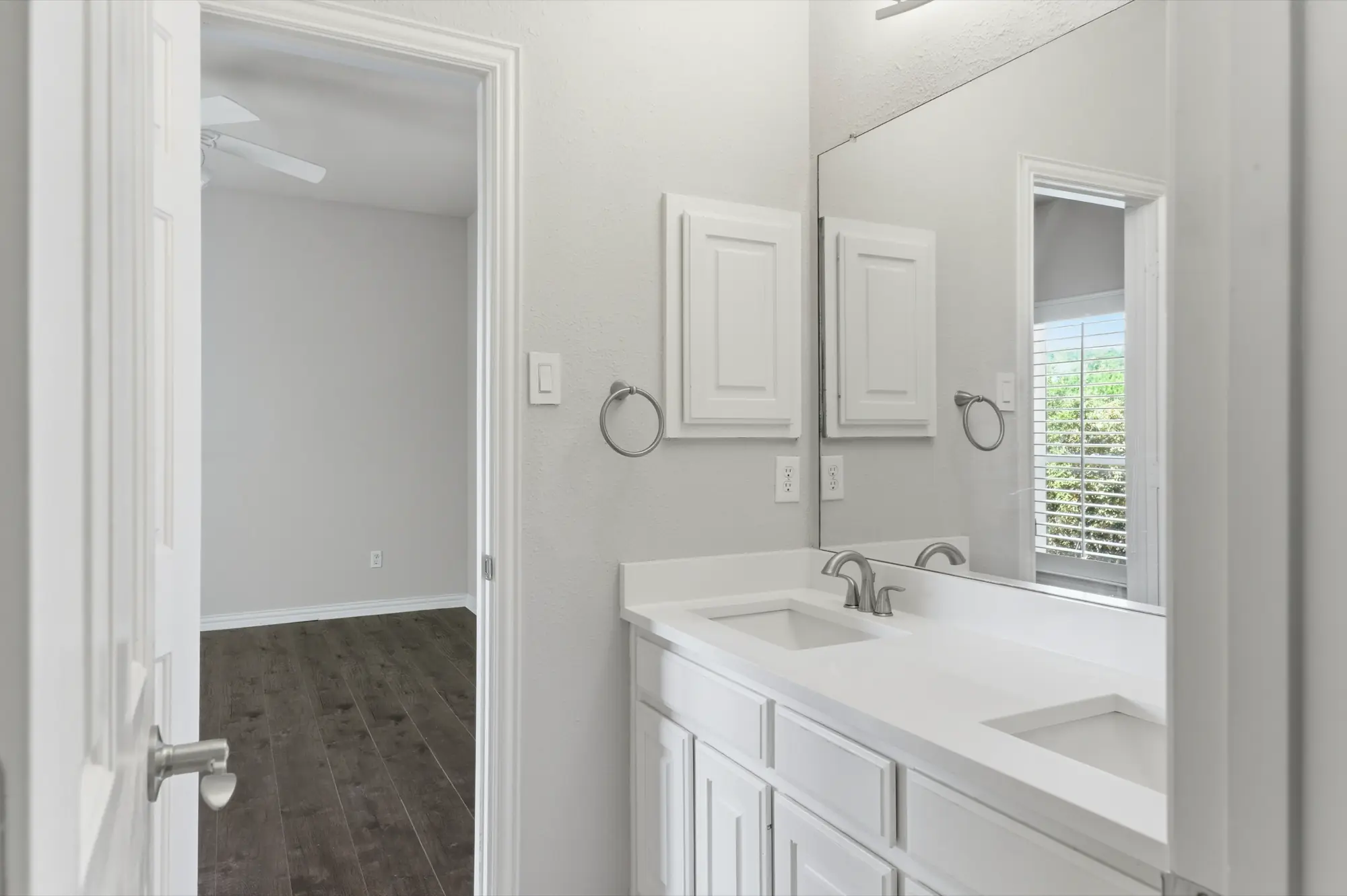 Jack and Jill bathroom